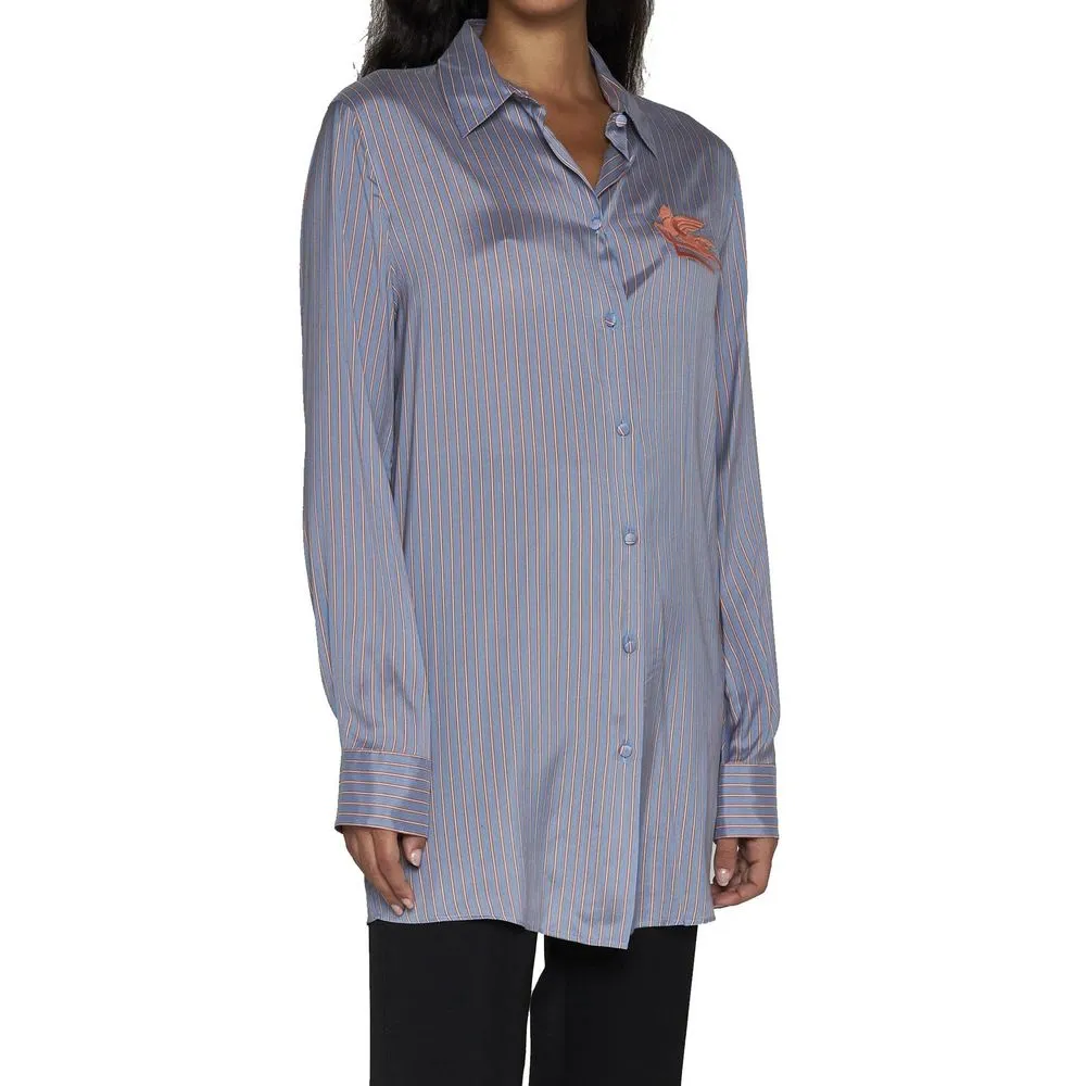 Striped Silk Shirt sold by Lord & Taylor product image thumbnail 2