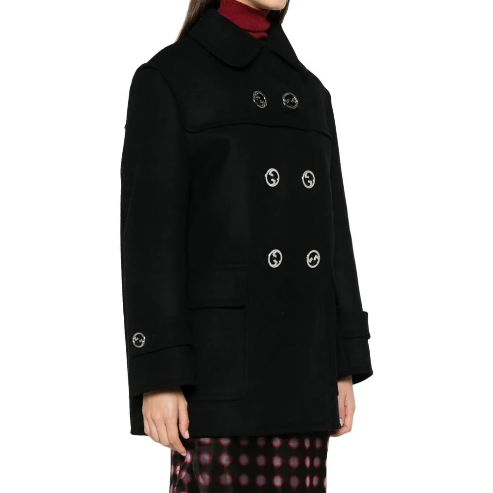 Double-Breasted Wool Coat sold by Lord & Taylor product image thumbnail 2