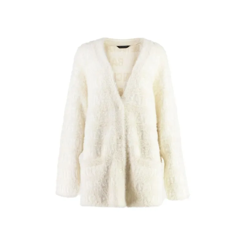 Wool Blend Jacquard Cardigan sold by Lord & Taylor