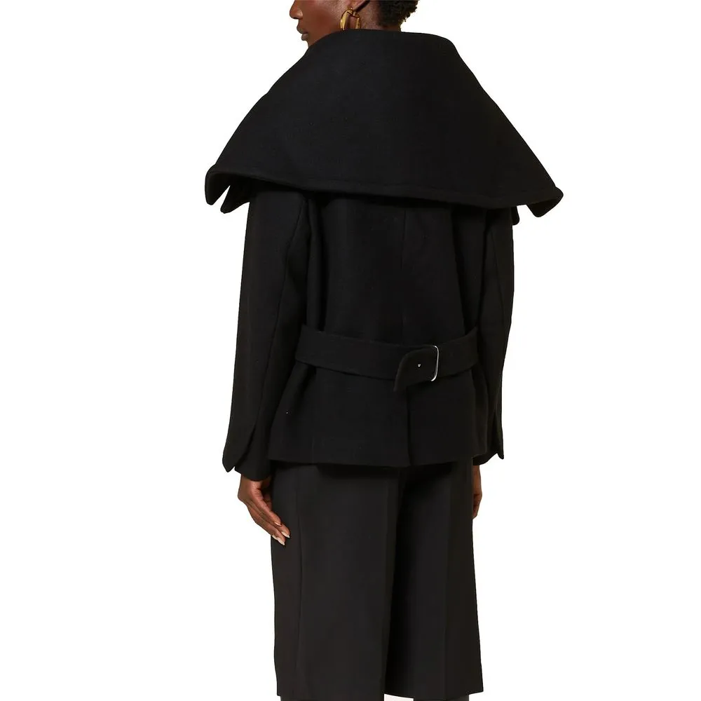 Le Caban Caruso Draped-collar Jacket sold by Lord & Taylor product image thumbnail 3