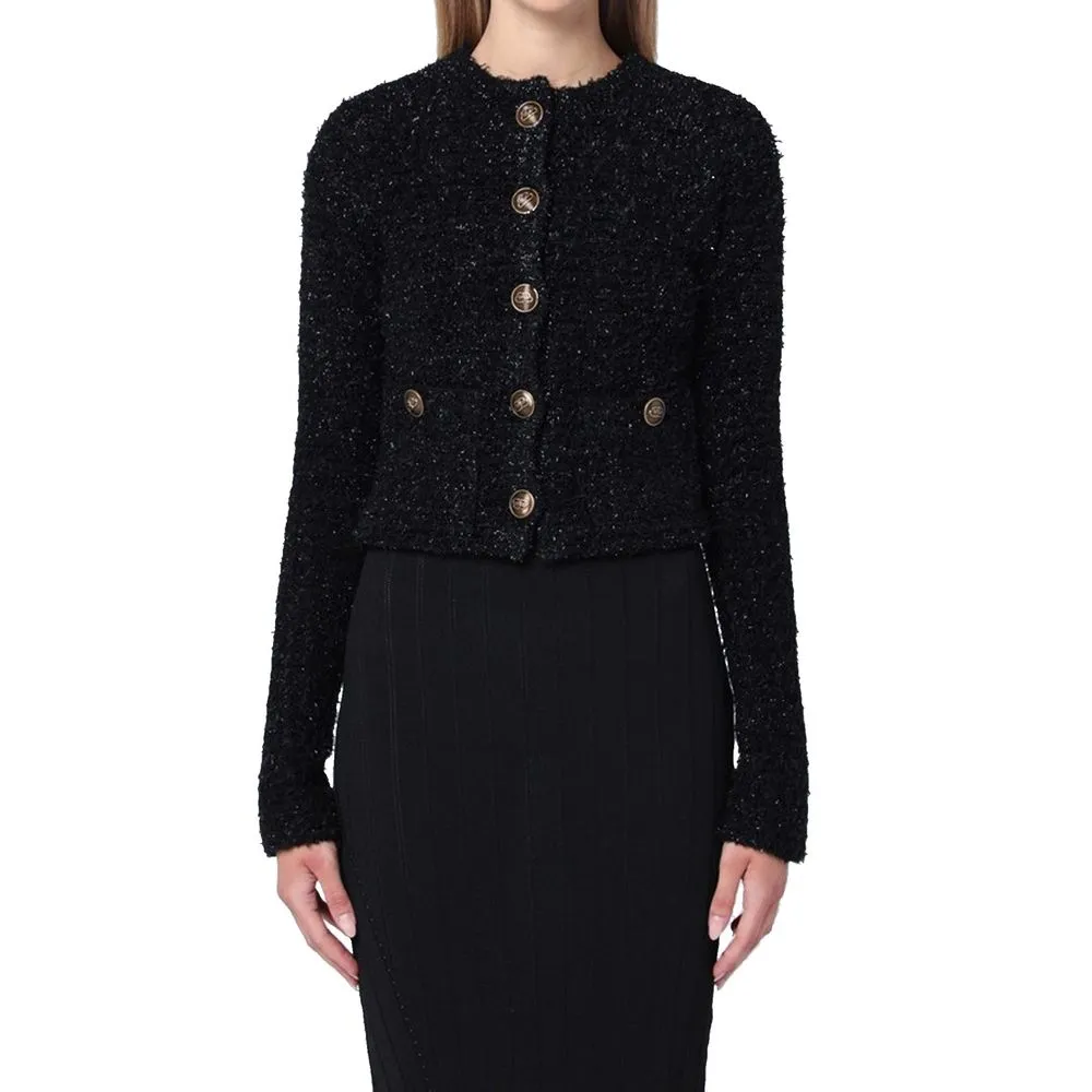 Crop Bouclé Cardigan sold by Lord & Taylor product image thumbnail 2