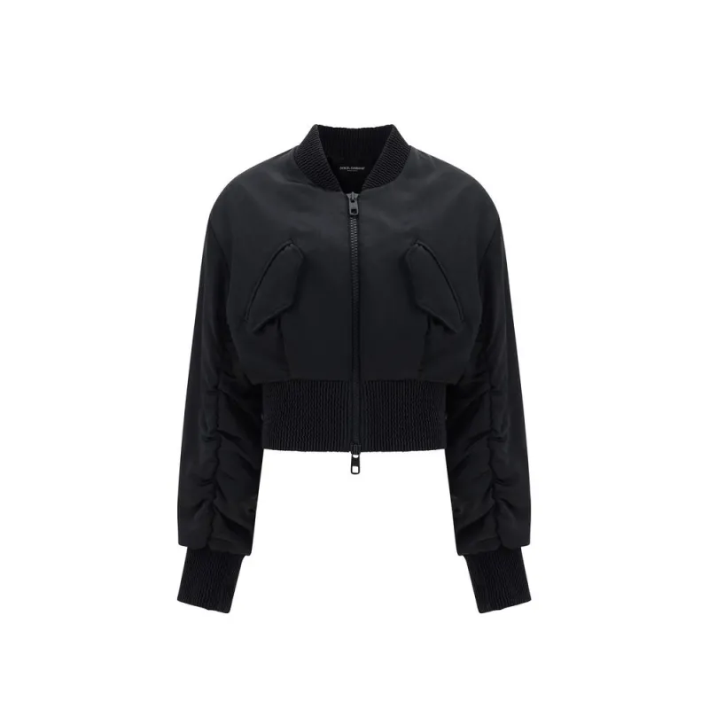 Cropped Bomber Jacket sold by Lord & Taylor