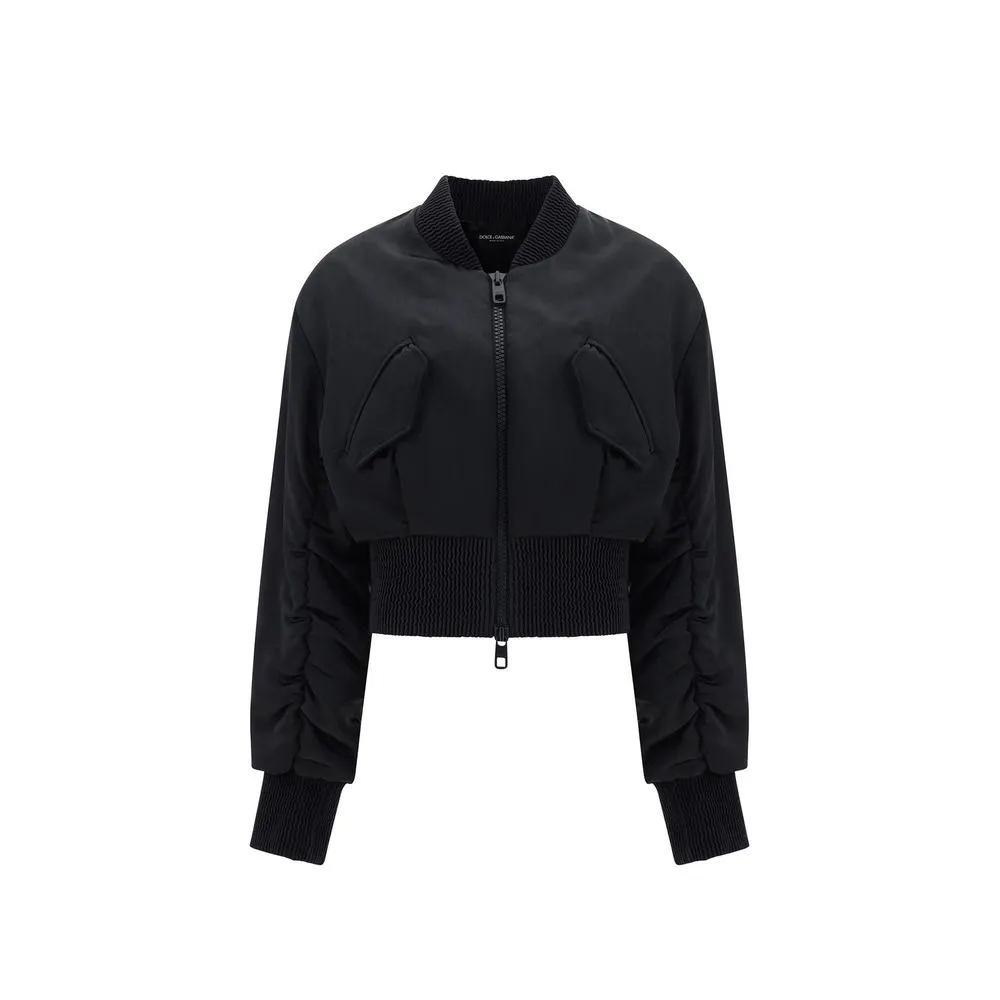 Cropped Bomber Jacket sold by Lord & Taylor