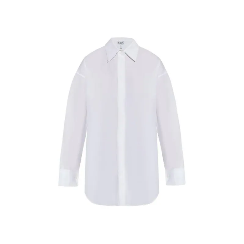 Draped Cotton Shirt made by Loewe