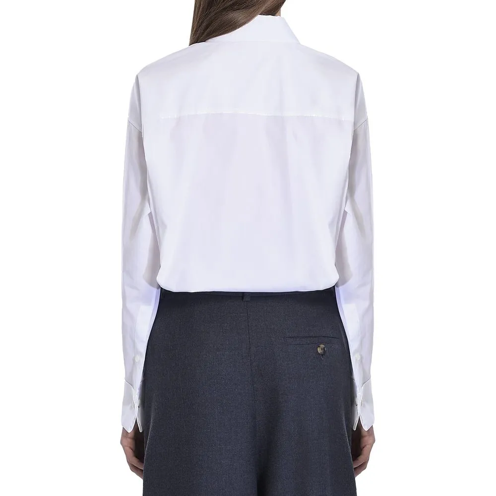 Draped Cotton Shirt sold by Lord & Taylor product image thumbnail 3