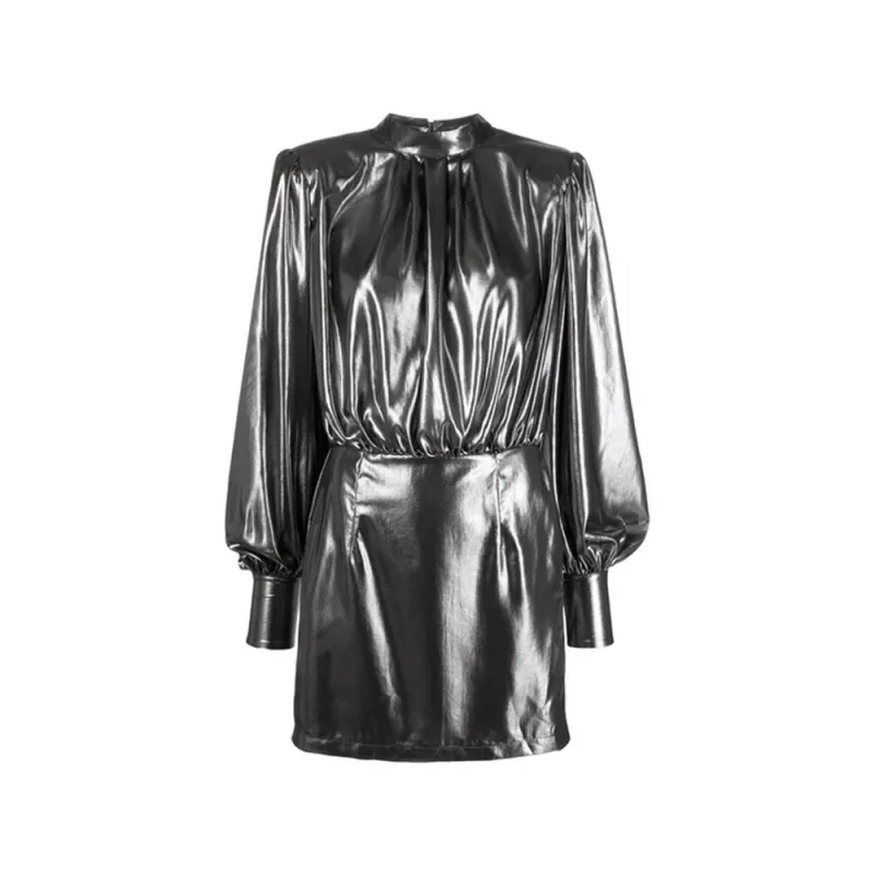 Abelia Laminated Mini Dress sold by Lord & Taylor