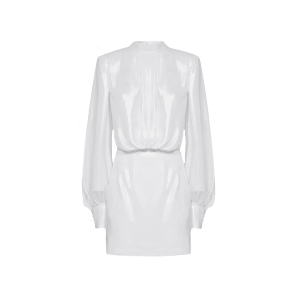 Abelia Laminated Mini Dress sold by Lord & Taylor