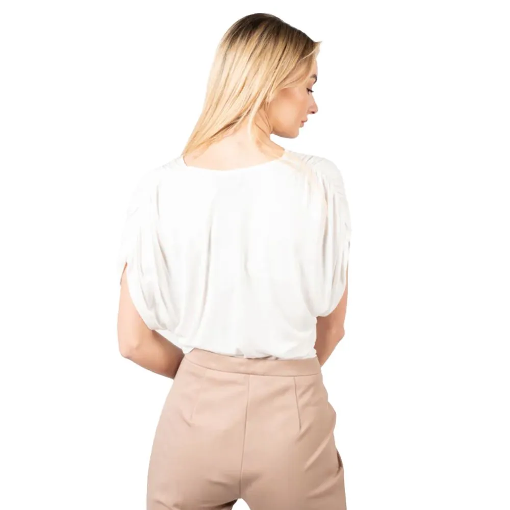 White Viscose Tops & T-Shirt sold by Lord & Taylor product image thumbnail 2