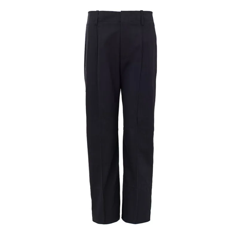Navy Blue Cotton Pant sold by Lord & Taylor