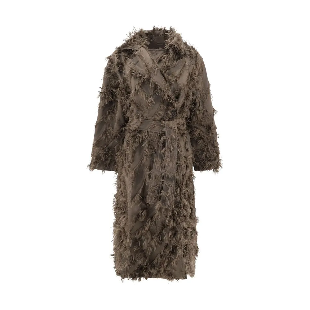 Coat with fur details sold by Lord & Taylor