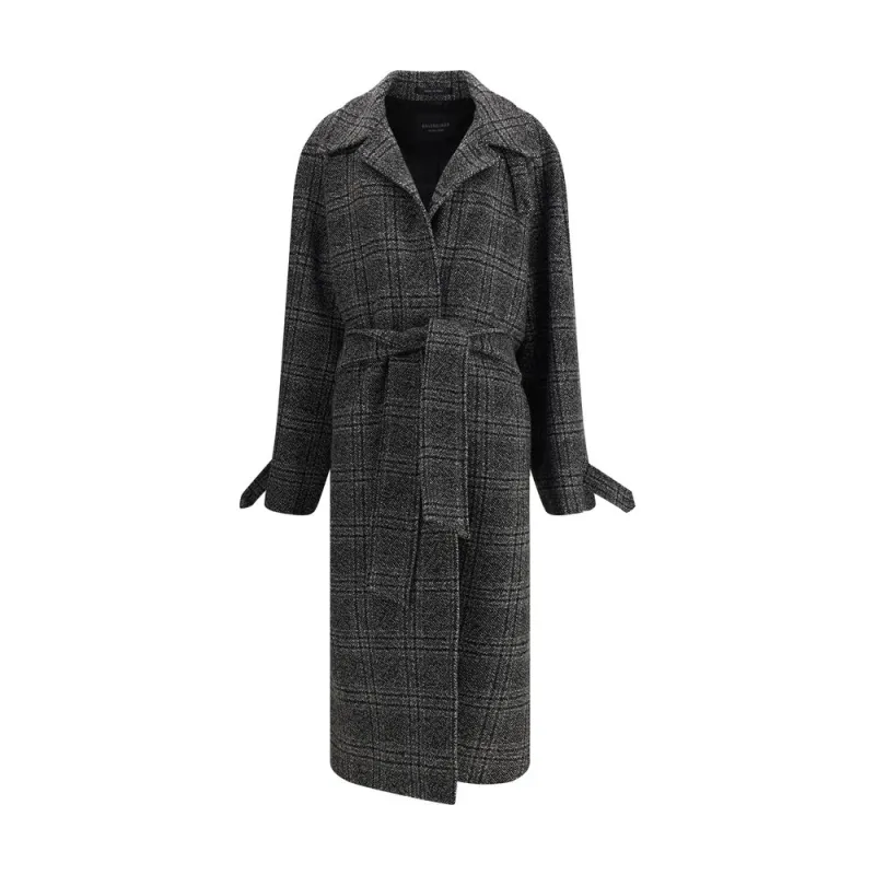 Check long Coat sold by Lord & Taylor