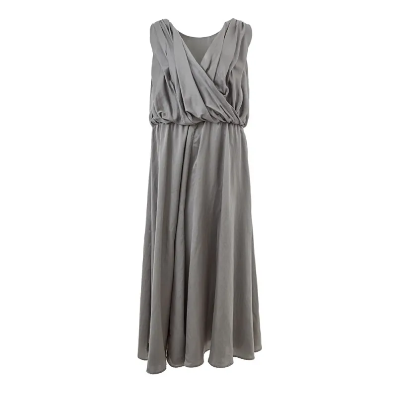 Gray Silk Long sold by Lord & Taylor