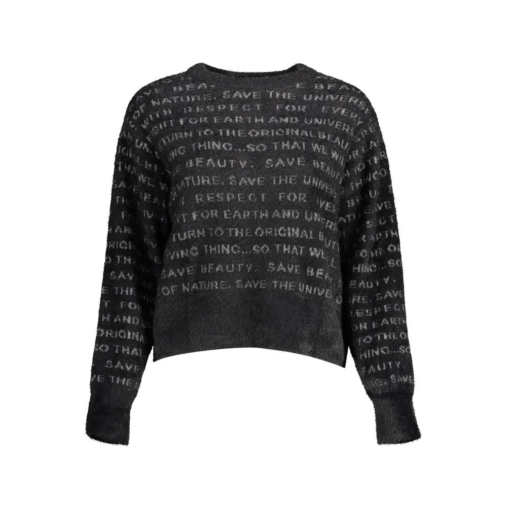 Black Polyester Sweater sold by Lord & Taylor