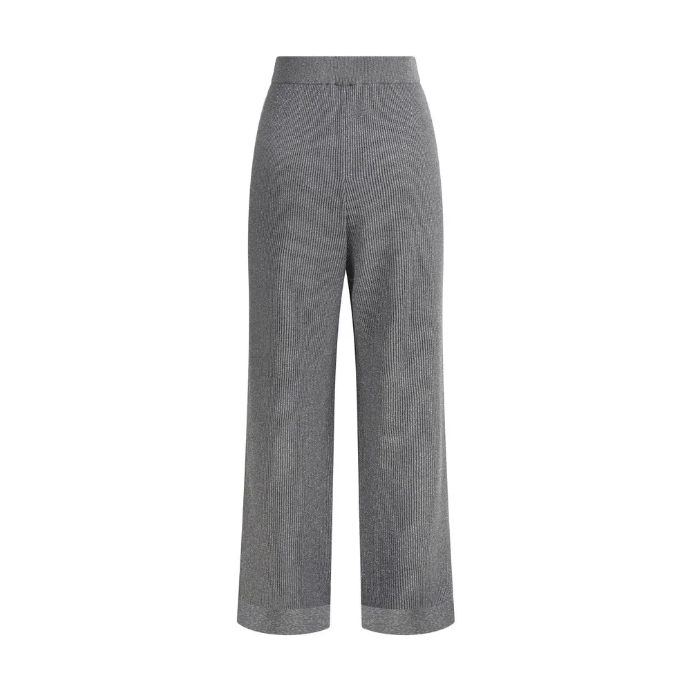 Ribbed lurex Pants sold by Lord & Taylor product image thumbnail 2