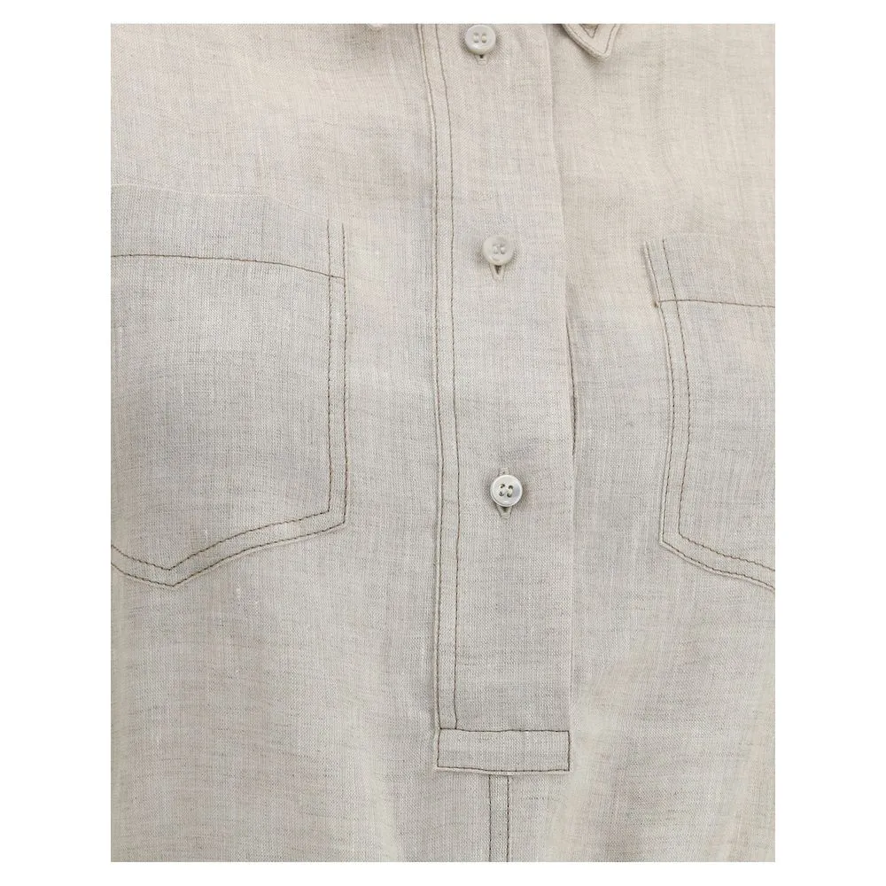 Long linen Dress sold by Lord & Taylor product image thumbnail 3