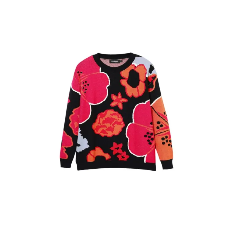 Black Polyamide Sweater made by Desigual