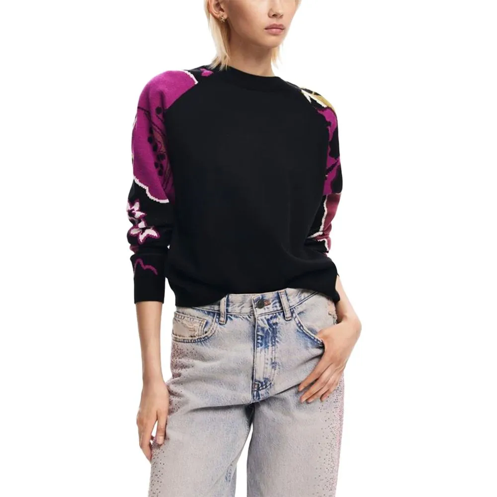 Black Polyamide Sweater sold by Lord & Taylor