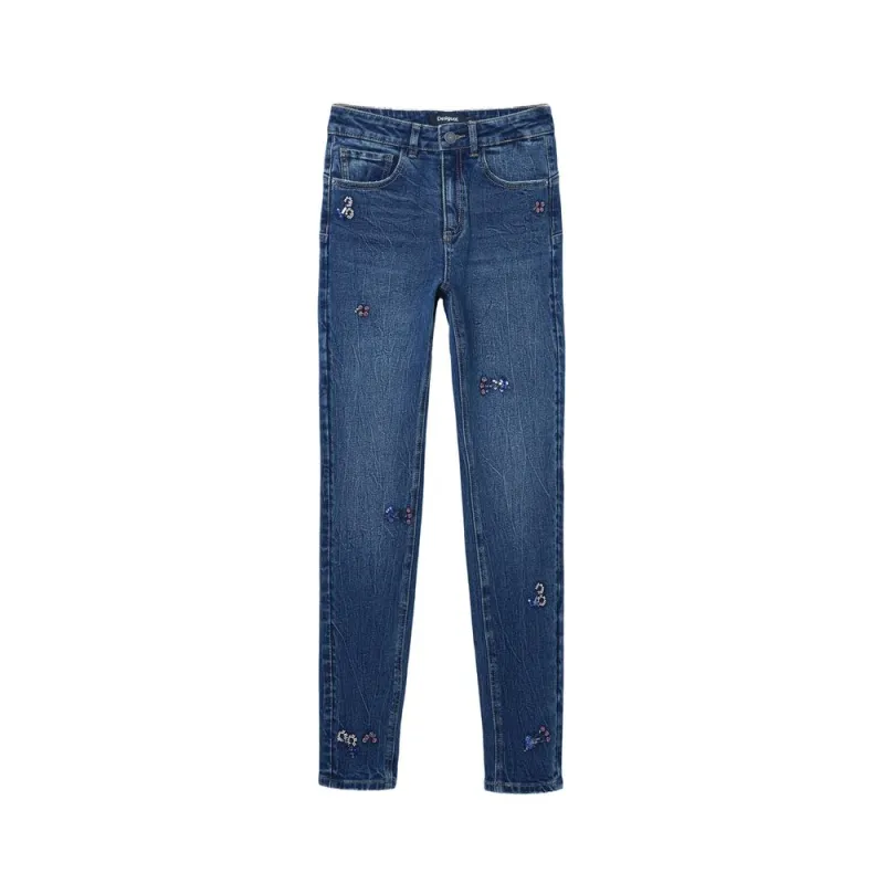Blue Cotton Skinny Jean sold by Lord & Taylor
