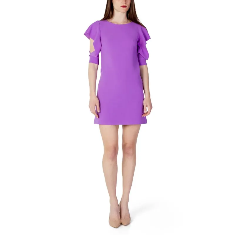 Purple Polyester Midi sold by Lord & Taylor