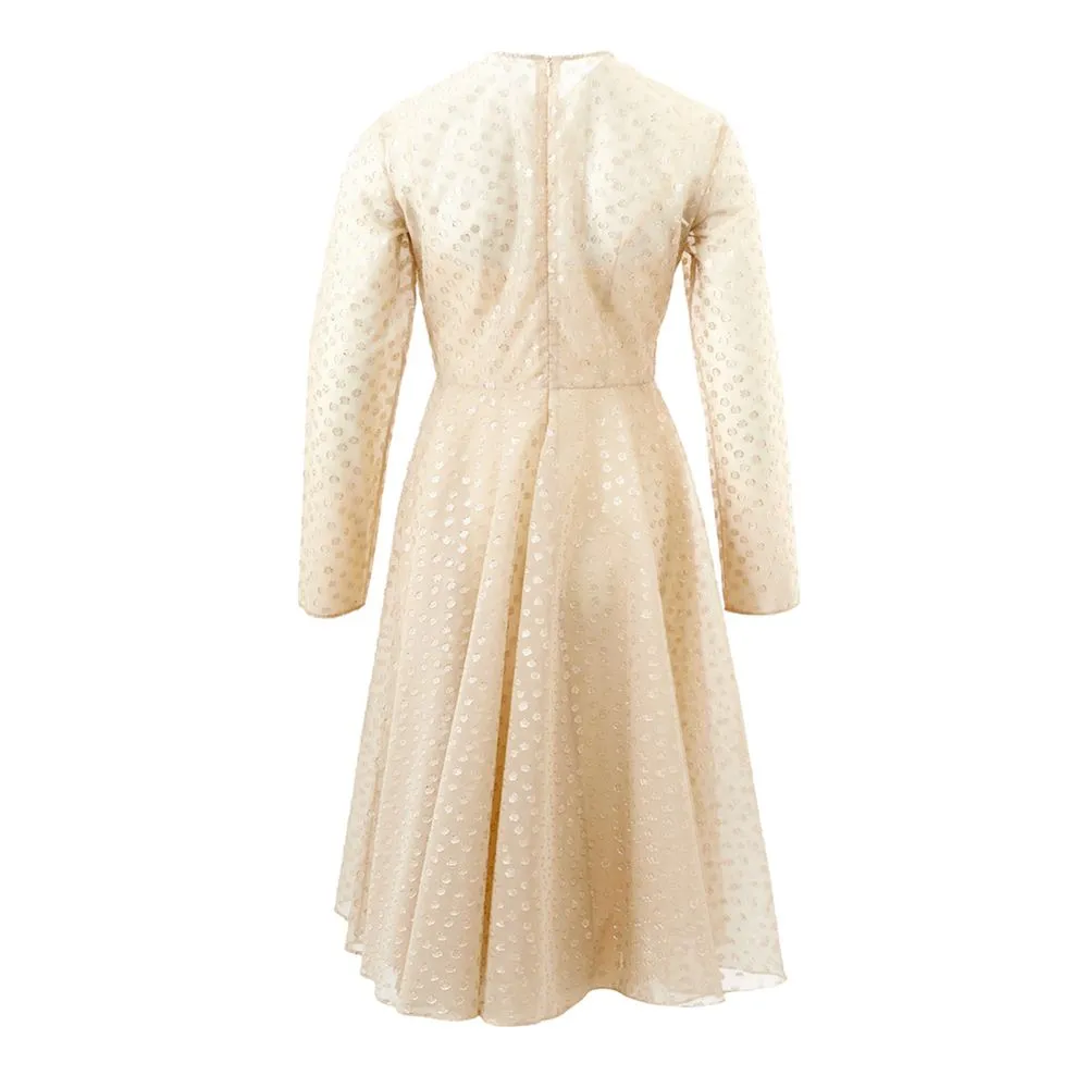 Beige Cotton Elegance Dress sold by Lord & Taylor product image thumbnail 2