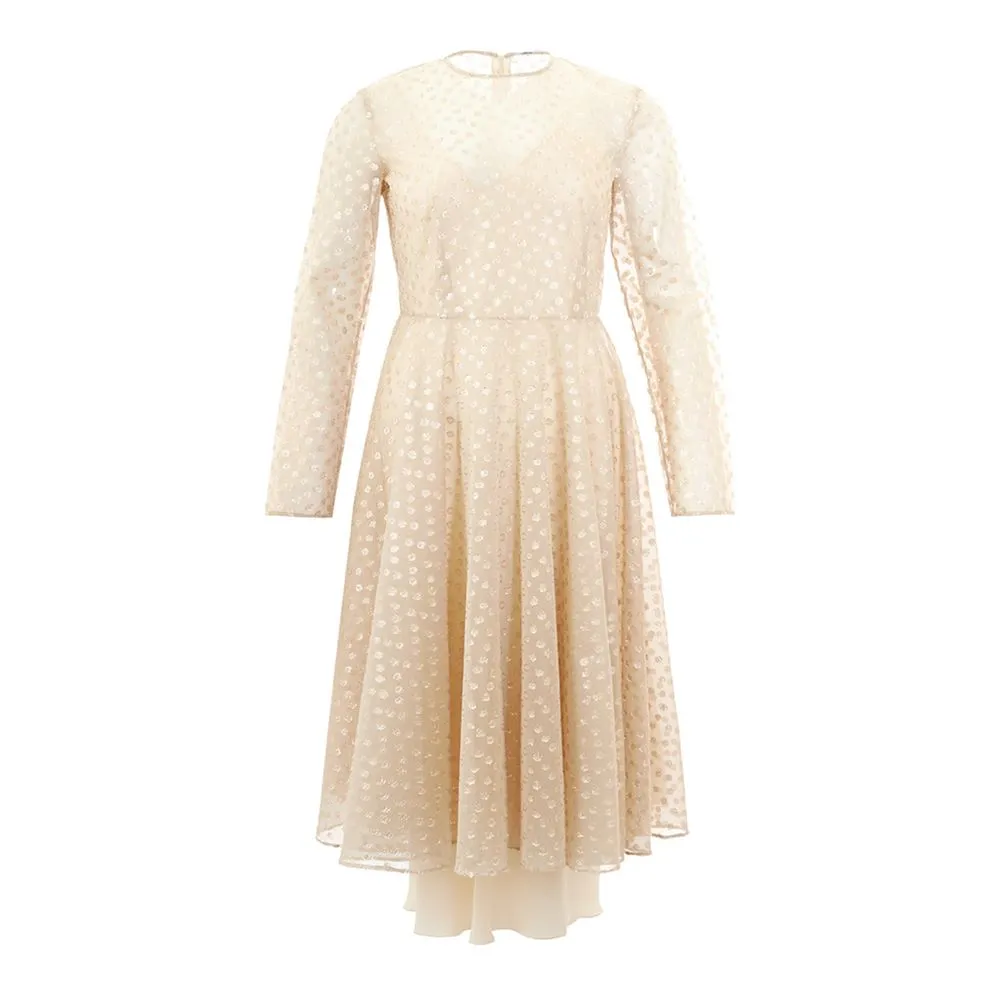 Beige Cotton Elegance Dress sold by Lord & Taylor