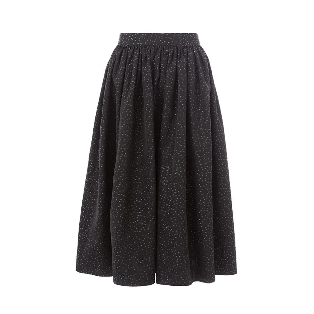 Elegant Black Polyethylene Midi Skirt sold by Lord & Taylor product image thumbnail 2