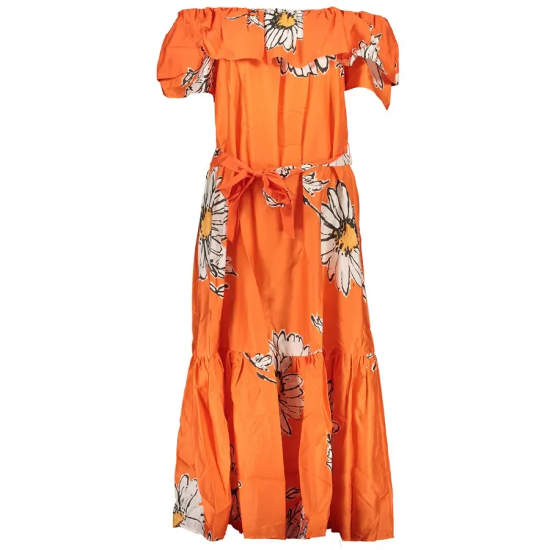 Orange Cotton Dress sold by Lord & Taylor
