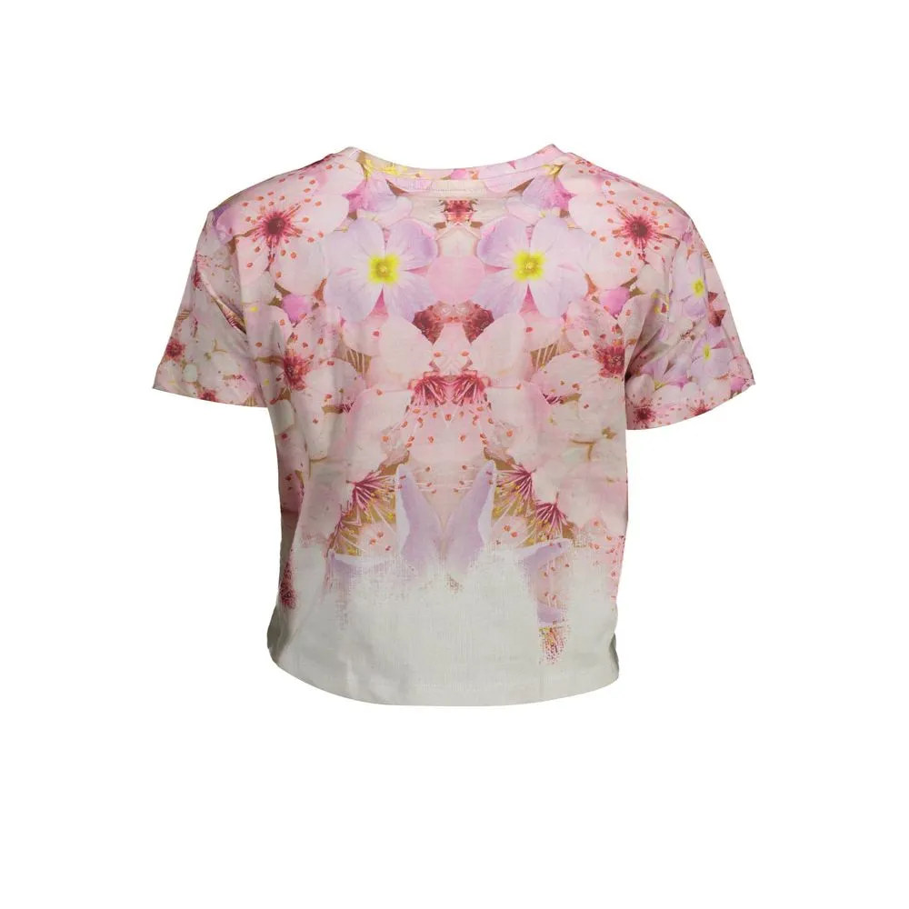 Pink Cotton Women T-Shirt sold by Lord & Taylor product image thumbnail 2