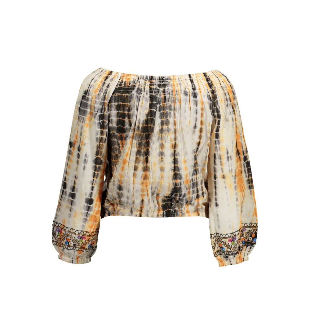 Beige Cotton Women T-Shirt sold by Lord & Taylor product image thumbnail 2