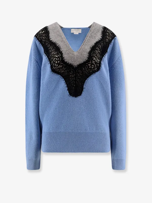 Miracle Lace Virgin Wool Sweater made by Stella McCartney