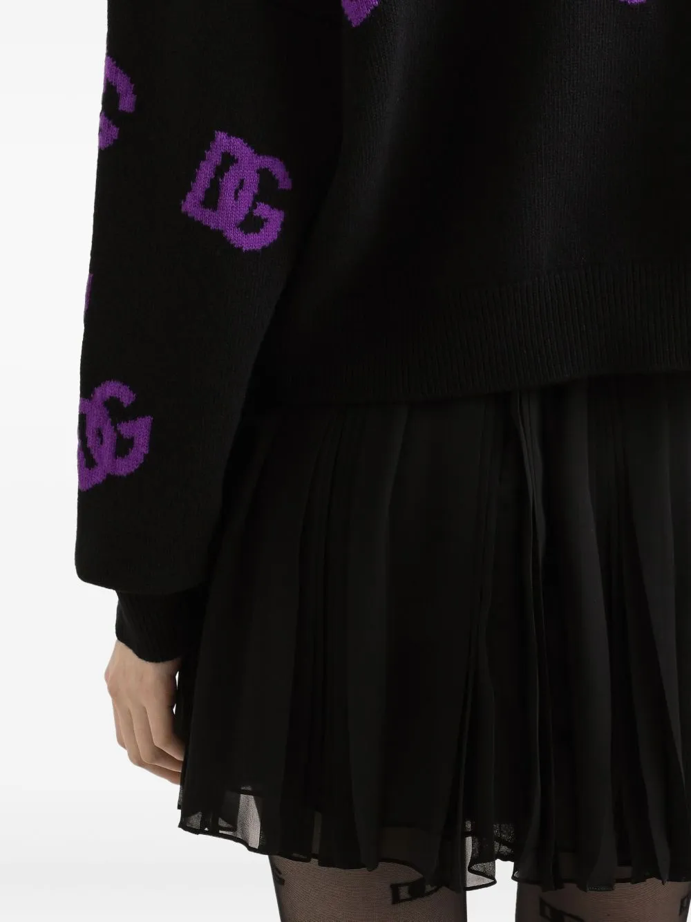 Dolce & Gabbana Sweaters Black sold by Lord & Taylor product image thumbnail 5