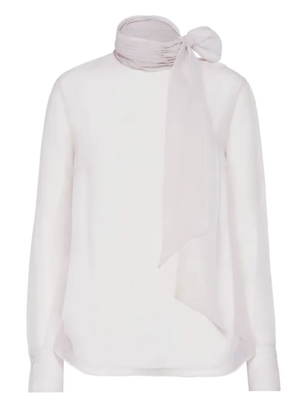 Brunello Cucinelli Top Ivory sold by Lord & Taylor