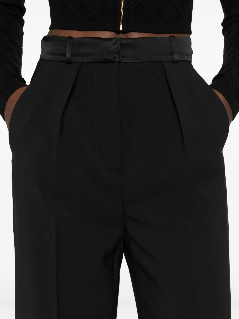 Elisabetta Franchi Trousers Black sold by Lord & Taylor product image thumbnail 3