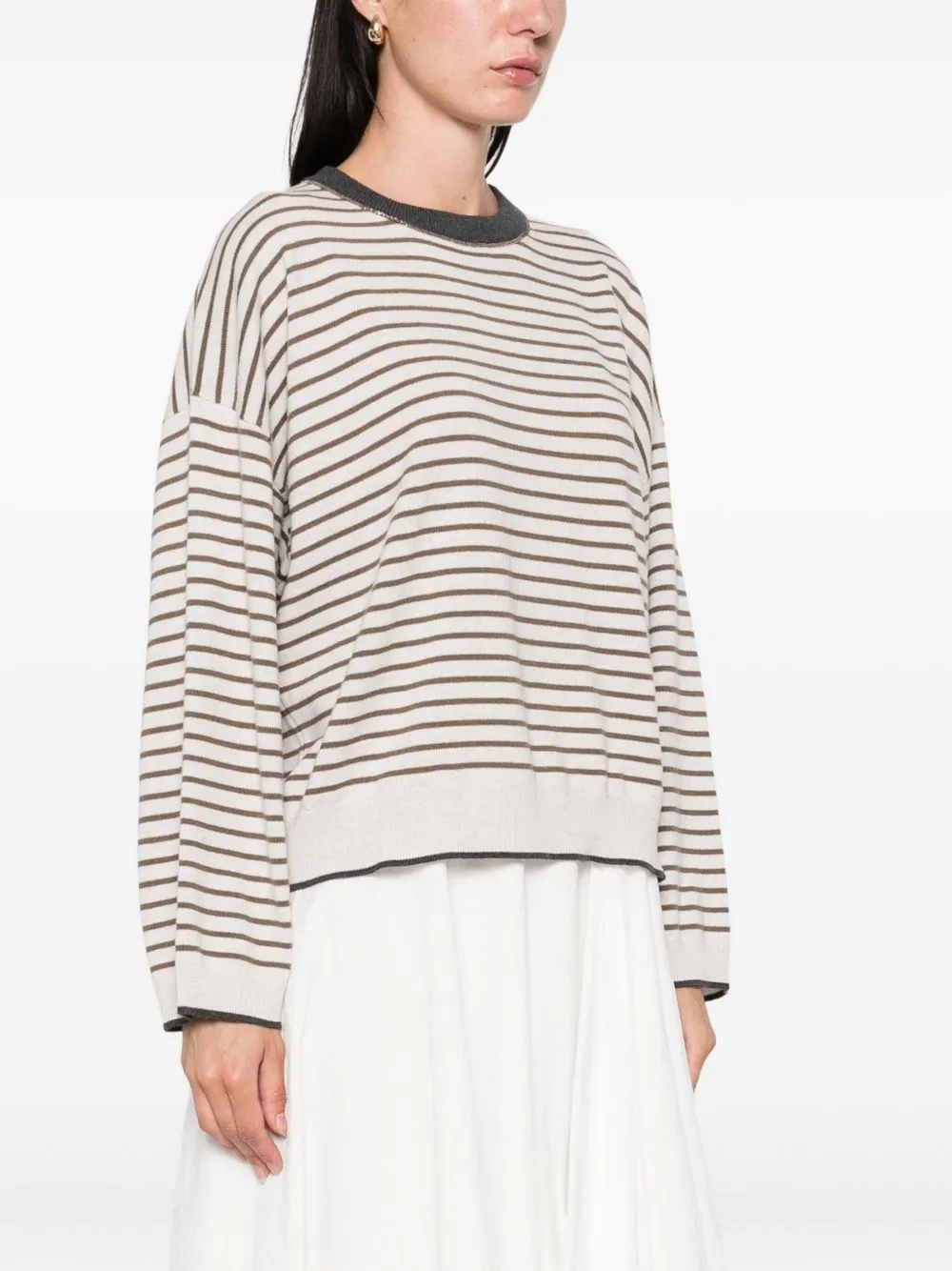 Brunello Cucinelli Sweaters Ivory sold by Lord & Taylor product image thumbnail 5