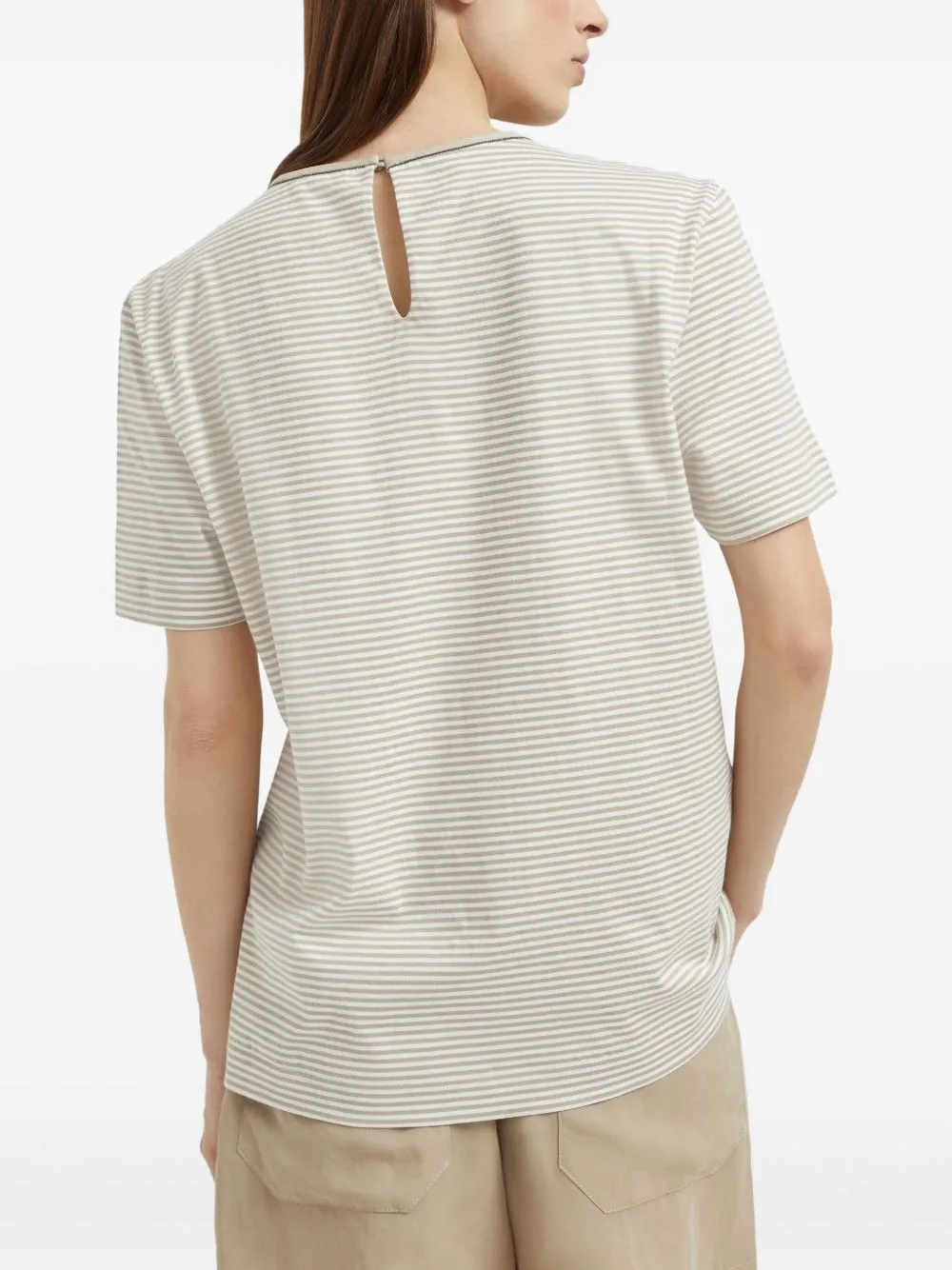 Brunello Cucinelli T-shirts and Polos Beige sold by Lord & Taylor product image thumbnail 2