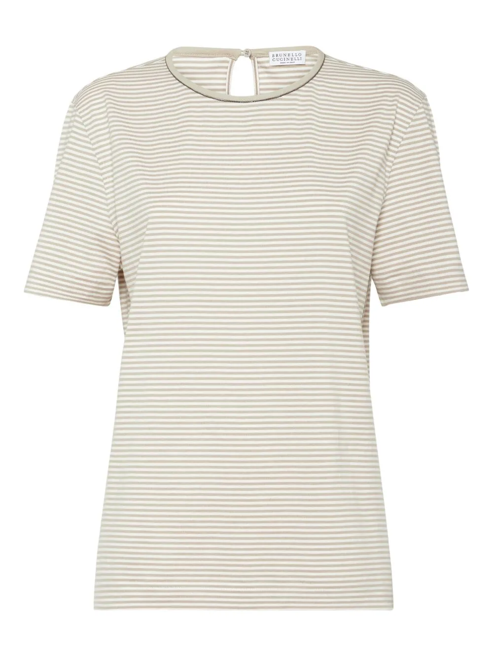 Brunello Cucinelli T-shirts and Polos Beige sold by Lord & Taylor