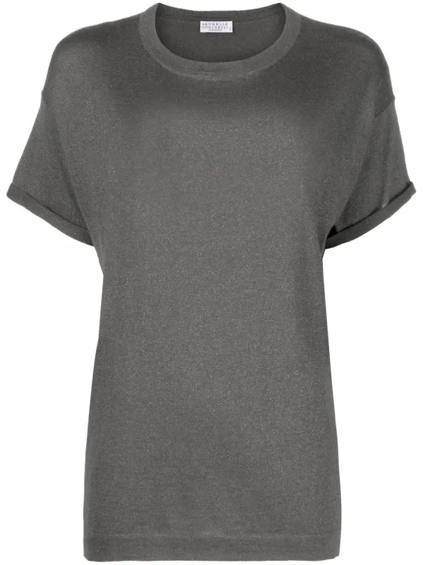 Brunello Cucinelli T-shirts and Polos Grey sold by Lord & Taylor