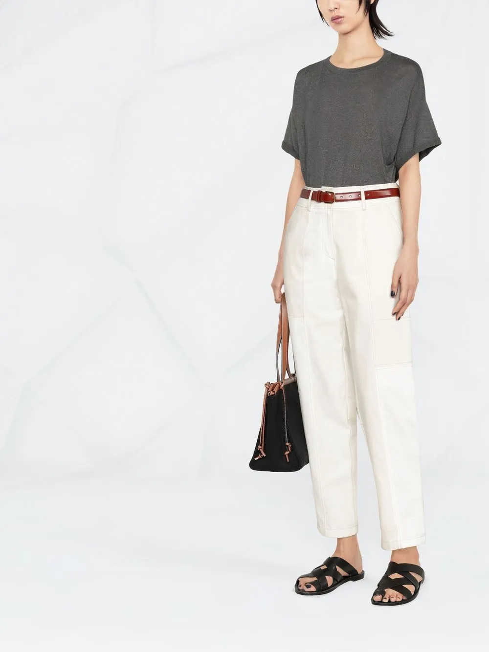 Brunello Cucinelli T-shirts and Polos Grey sold by Lord & Taylor product image thumbnail 2