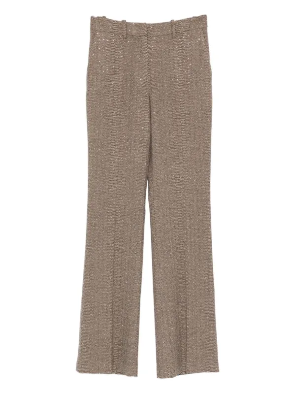 ERMANNO FIRENZE Trousers Brown sold by Lord & Taylor