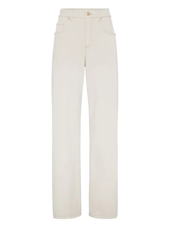 Brunello Cucinelli Trousers White sold by Lord & Taylor