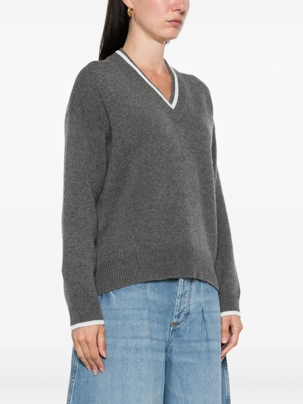 Brunello Cucinelli Sweaters Grey sold by Lord & Taylor product image thumbnail 4