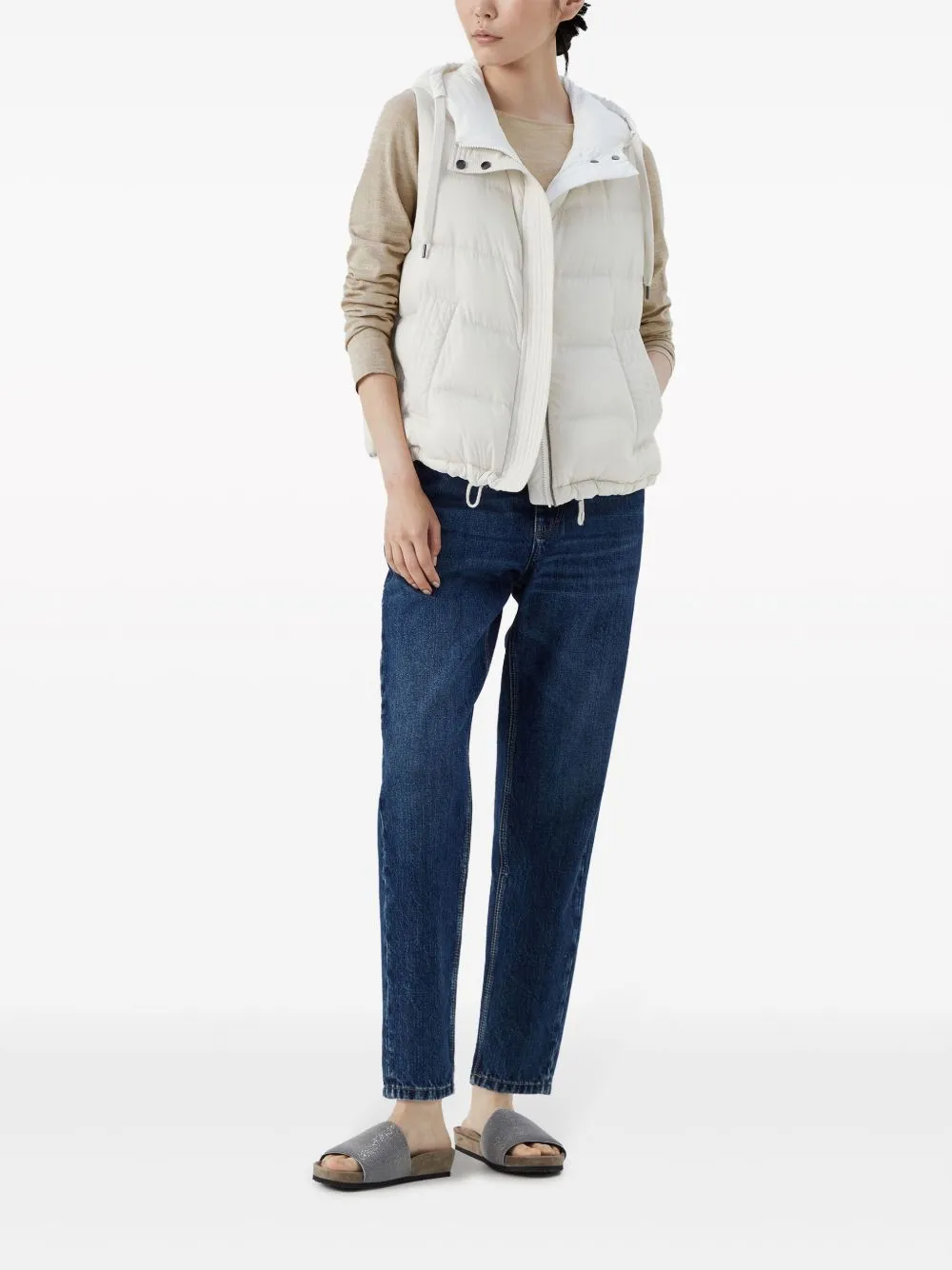 Brunello Cucinelli Sweaters Beige sold by Lord & Taylor product image thumbnail 2
