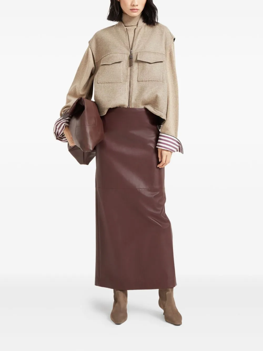 Brunello Cucinelli Sweaters Brown sold by Lord & Taylor product image thumbnail 3