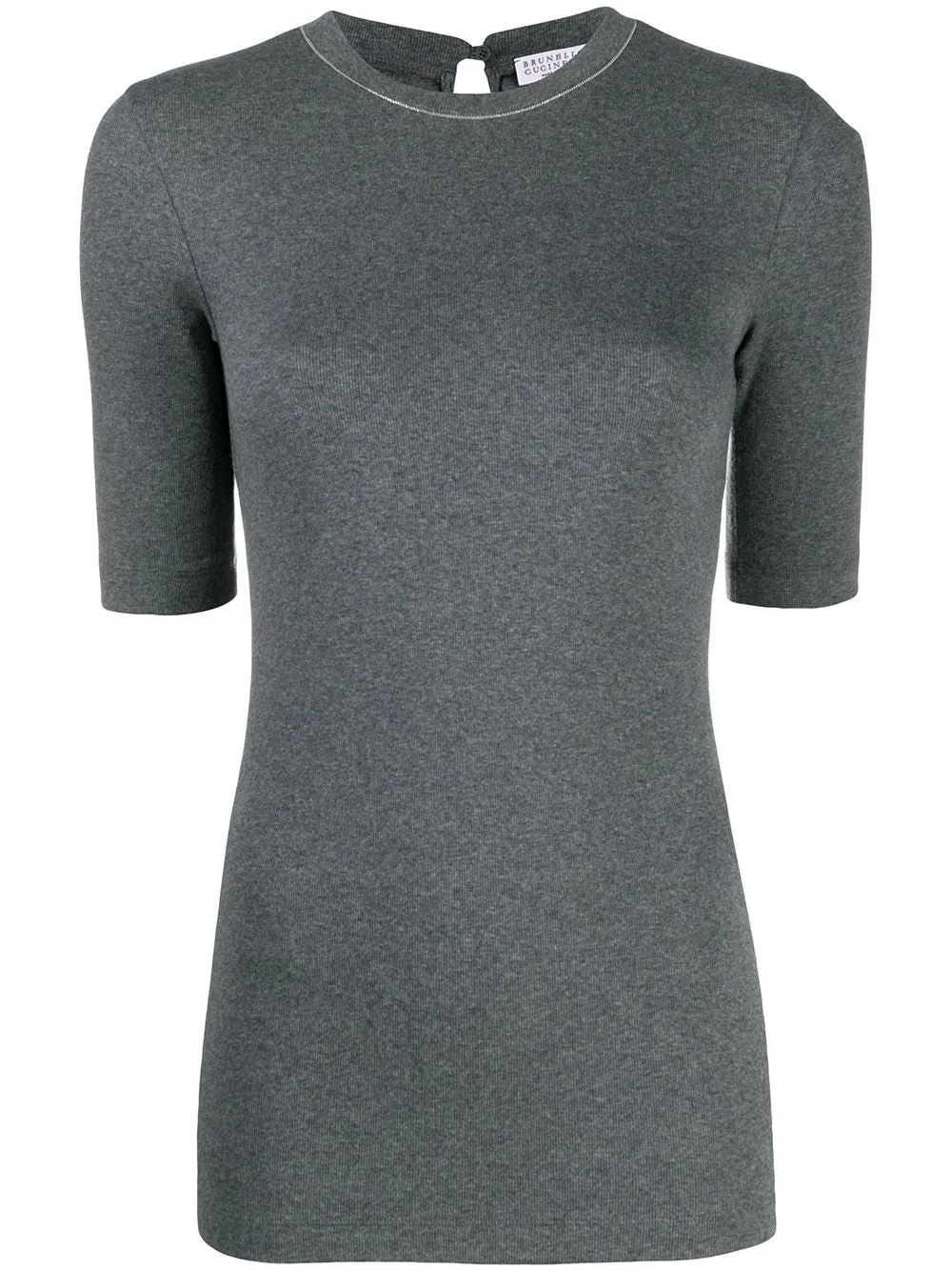 Brunello Cucinelli T-shirts and Polos Grey sold by Lord & Taylor