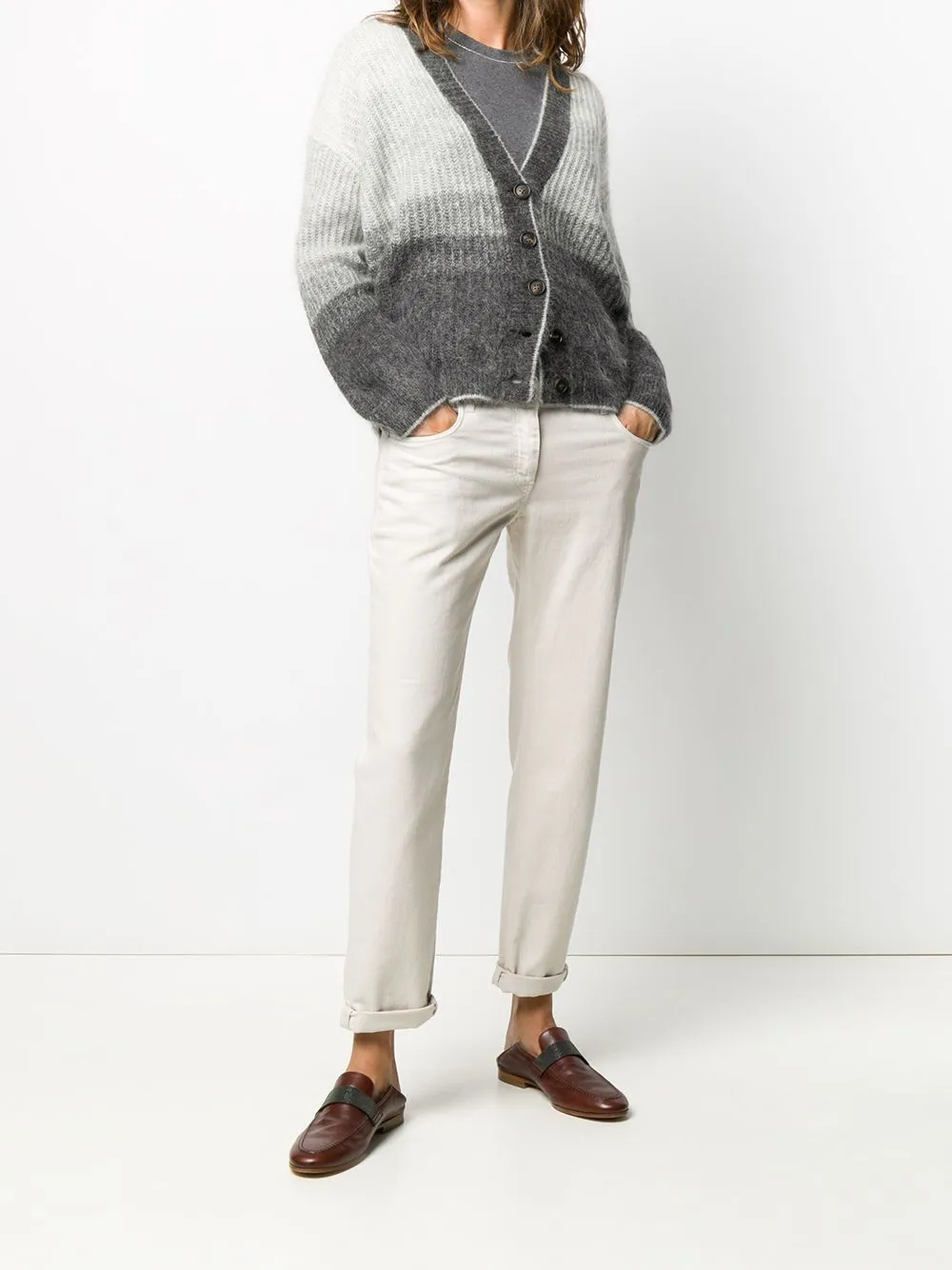 Brunello Cucinelli T-shirts and Polos Grey sold by Lord & Taylor product image thumbnail 5