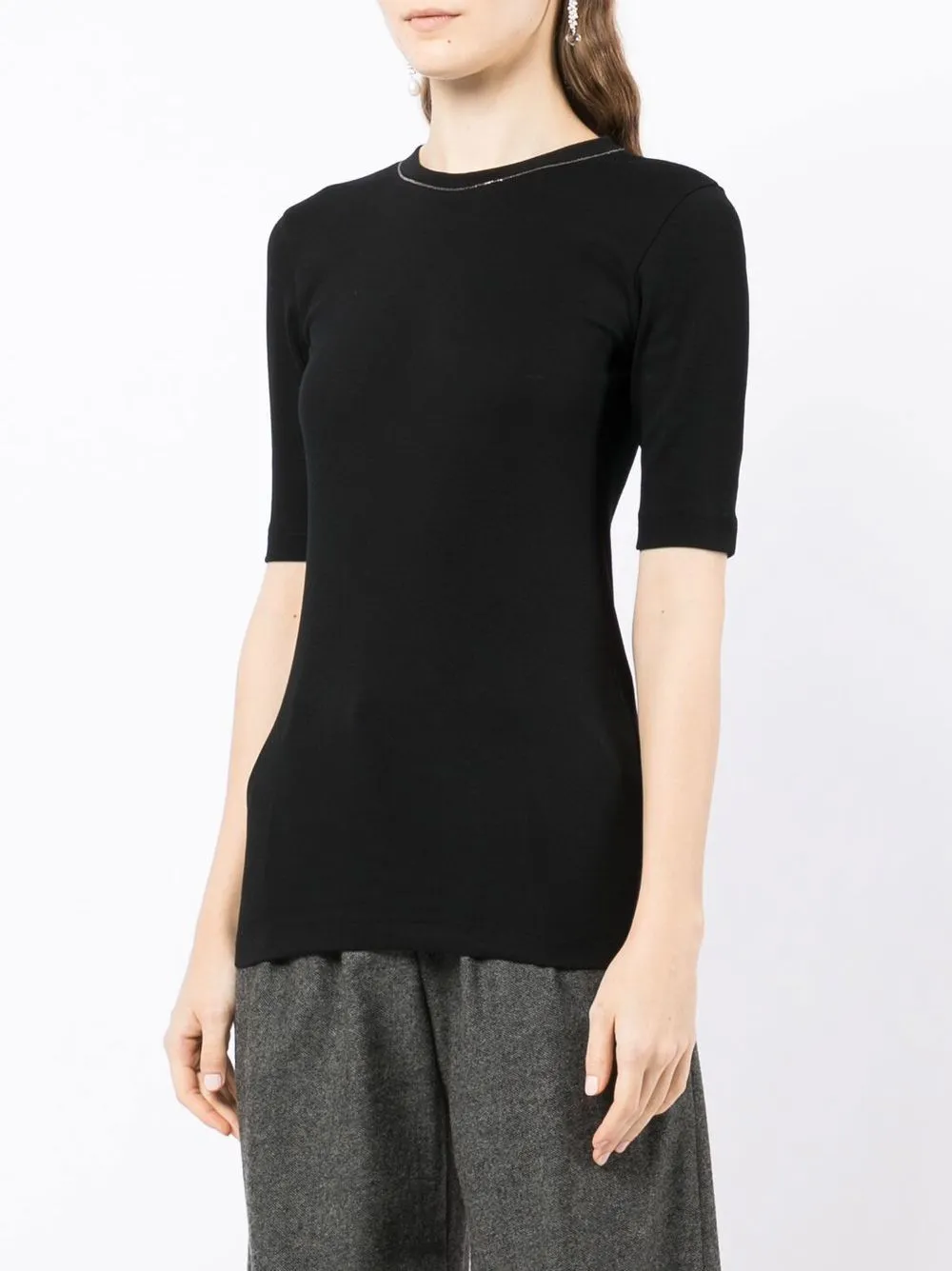 Brunello Cucinelli T-shirts and Polos Black sold by Lord & Taylor product image thumbnail 2