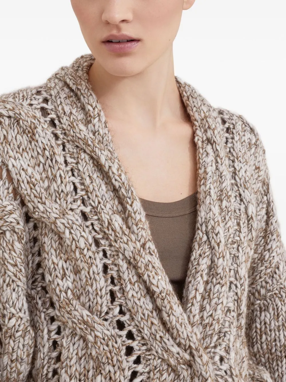 Brunello Cucinelli Sweaters Beige sold by Lord & Taylor product image thumbnail 4
