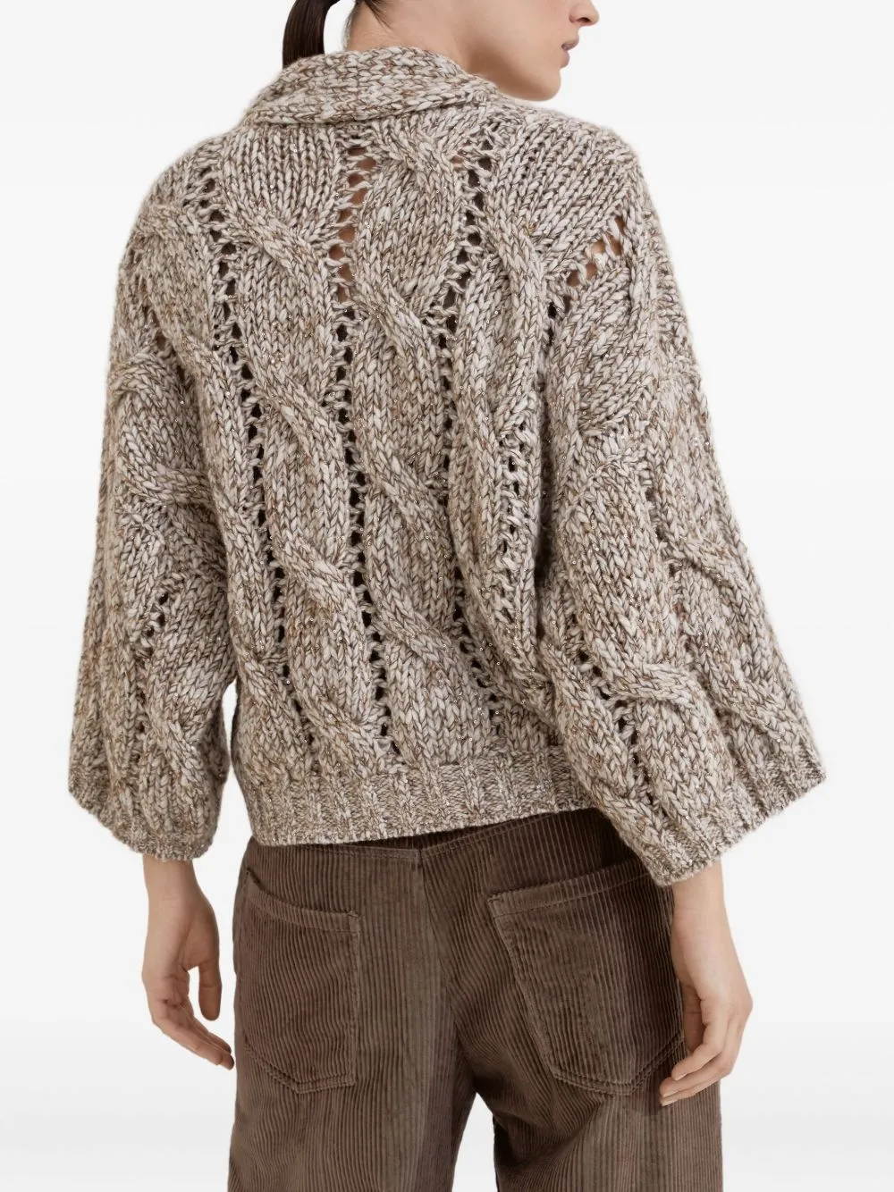 Brunello Cucinelli Sweaters Beige sold by Lord & Taylor product image thumbnail 2
