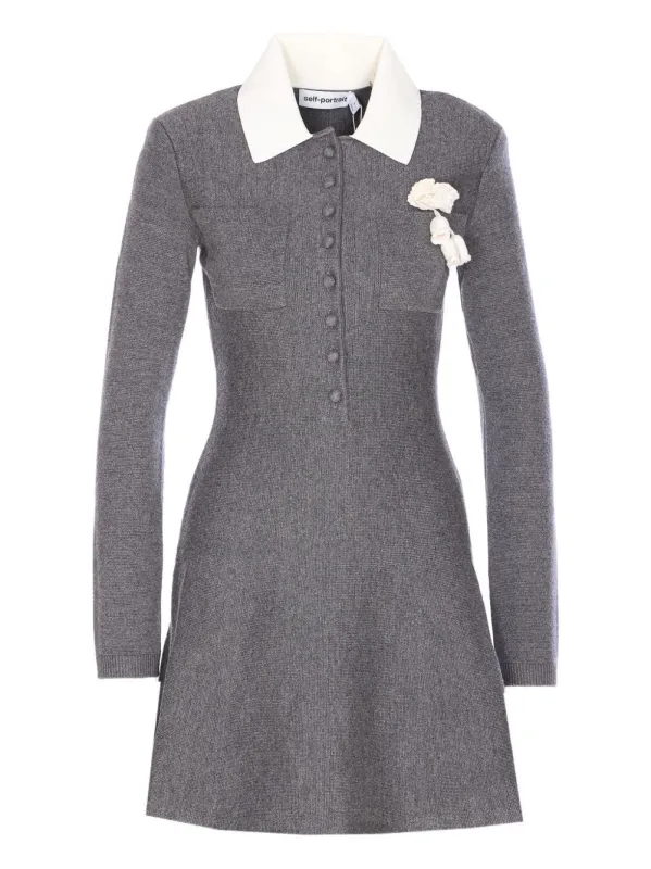 Self-portrait Dresses Grey sold by Lord & Taylor