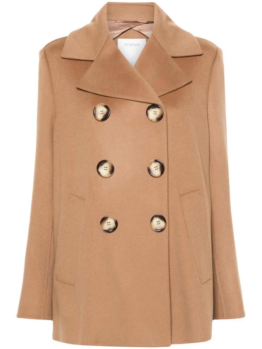 SPORTMAX PRE Coats Camel sold by Lord & Taylor